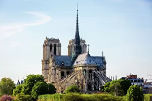 Notre Dame Cathedral, Paris Collection: The Notre Dame de Paris, France
