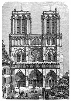 Notre Dame Cathedral, Paris Gallery: Notre Dame in Paris, France