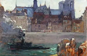 Seine Prints: Notre Dame from the Seine, Paris