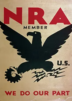 N.R.A. Poster From Fdr Administration