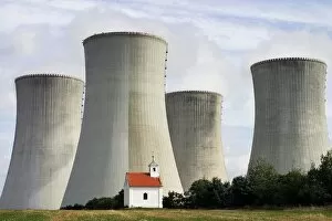 Czech Republic Gallery: Nuclear power station Dukovany, Trebic district, Czech Republic