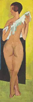 Raw Rhythms: The Electric World of Ernst Ludwig Kirchner: Nude Figure [Reverse]