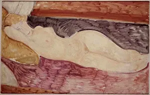 Nude Woman Lying Down