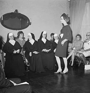 Unexpected Prints: Nuns Attend Fashion Show