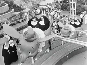 Anaheim Prints: Nuns on Dumbo Ride