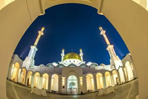 Nur Astana. The beautiful mosque in city of Astana