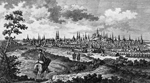 Landscape Male Back Prints: Nuremberg