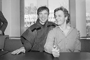 Nureyev and Baryshnikov Announcing Gala