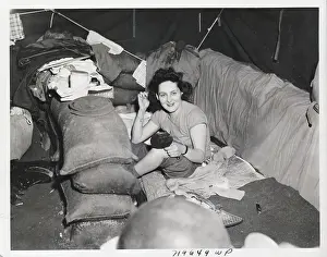 Bombing Prints: Nurse Fixes Hair