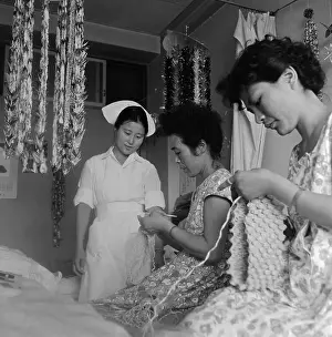 Nurse Talking to Patients