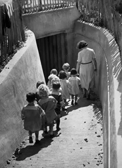 World War II (1939-1945) Collection: Nursery Shelter