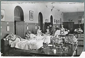 Aberdeen Prints: Nurses Attending to Patients