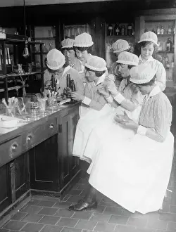 Nurse Prints: Nurses Studying
