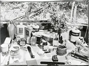 New Caledonia Prints: Nurse's Tent Dressing Table