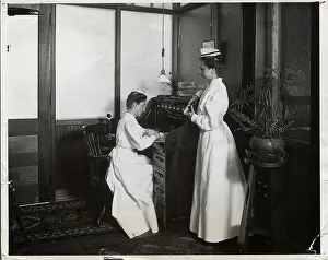 Nurses Working at National Cash Register Company