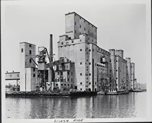 Grain Prints: Ny City Port Authority Grain Terminal