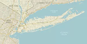 Map Collection: NYC Region and Long Island Map