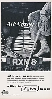 Huty25238 Prints: Nylon Socks