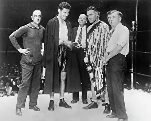 NYSAC, NBA and The Ring Heavyweight Title Fight - Gene Tunney Vs Tom Heeney