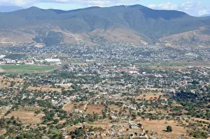 Oaxaca Valley, Mountains and Sky, Mexico