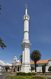 Images Dated 17th September 2011: Obelisk at Hospital Santa Barbara