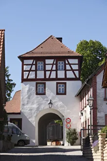 Oberes Tor gate, Hollfeld, Little Switzerland, Upper Franconia, Franconia, Bavaria Oberes Tor gate, Hollfeld, Little Switzerland, Upper Franconia, Franconia, Bavaria