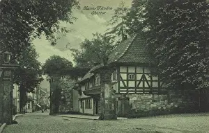 City Portrait Prints: Oberes Tor in Hannoversch Muenden, Hann
