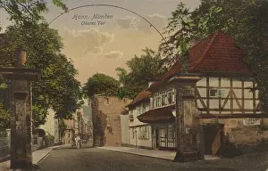 City Portrait Prints: Oberes Tor in Hannoversch Muenden, Hann