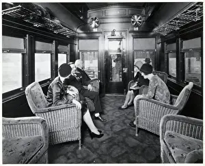 Observation Prints: Observation Car of Train