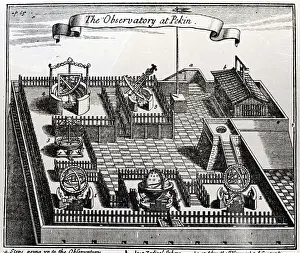 Beijing Prints: Observatory In Peking 17Th Century