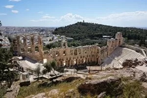 Images Dated 10th April 2016: Odeon of Herodes Atticus and Surroundings, Athens, Greece