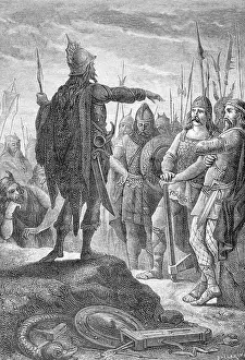 Odoacer the Barbarian King of Italy