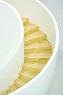 Prints of Spiral Stairs, 655522705 Spiral Stair Abstract Prints: office steps and stairs
