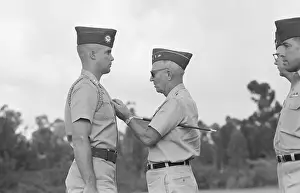 Officer Receiving Distinguished Service Cross