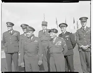 Officers Pose at SHAPE