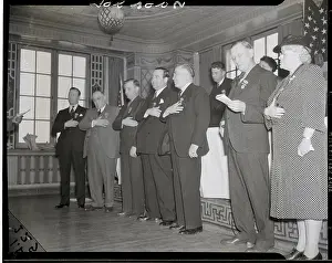 Oath Prints: Officers Of Union Taking Oaths