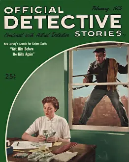 Crime Prints: Official Detective 1955