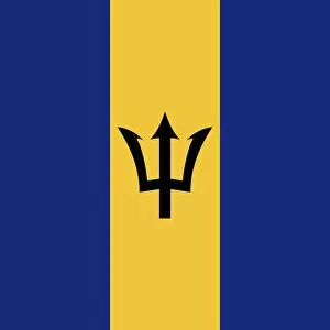 Images Dated 25th May 2018: Official national flag of Barbados