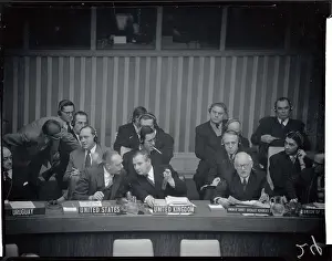 Officials Attending a Delegates Meeting