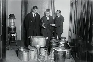 New Jersey Prints: Officials Inspecting Distilling Equipment
