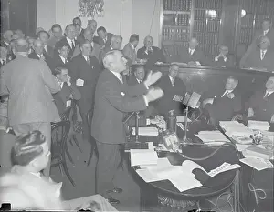 Rhetoric Prints: Ogden L. Mills Speaking to Committee