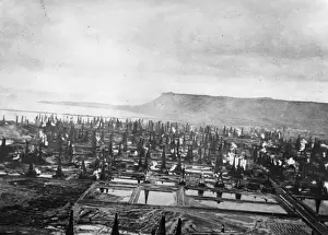Oil Industry Prints: Oil Fields