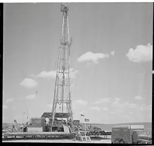 Jordan Prints: Oil Rig Drilling for Oil