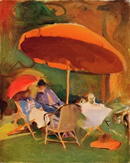 Friendship Prints: Oil Sketch