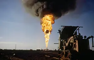 Lac0108 Prints: Oil-Well Fire