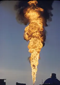 Lac0108 Prints: Oil-Well Fire