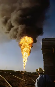 Lac0108 Prints: Oil-Well Fire