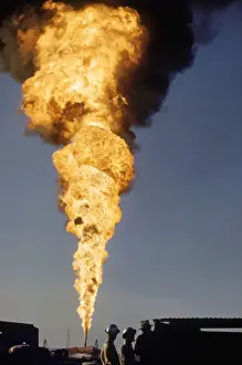 Oil-Well Fire
