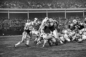 O.J. Simpson Making a Four-Yard Gain Against the Jets