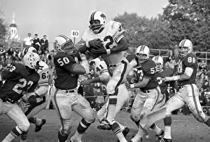 Simpson Prints: O.J. Simpson Scoring on a 56-Yard Run Against the New England Patriots